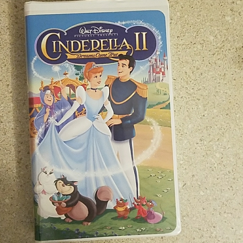 Walt Disney Cinderella II vhs